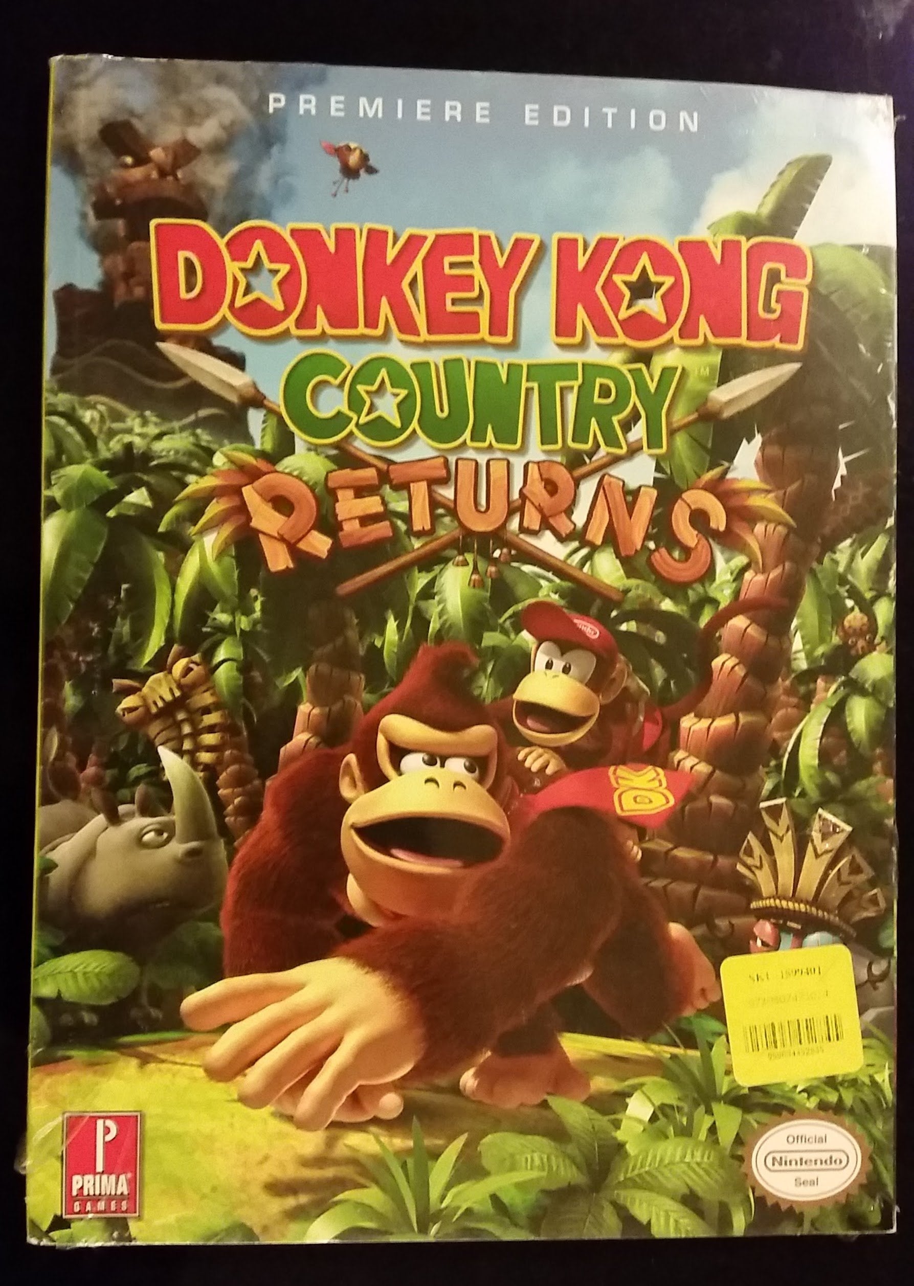 Donkey Kong Country Returns: Prima Official Game Guide,Used