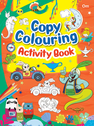 Colouring Book: Copy Colouring Activity Book -2 - Copy Colouring Book For Kids