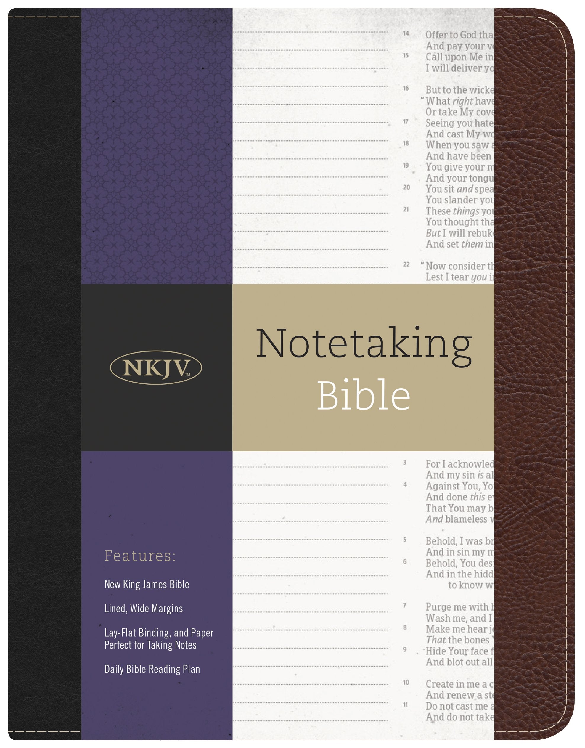 NKJV Notetaking Bible,Used