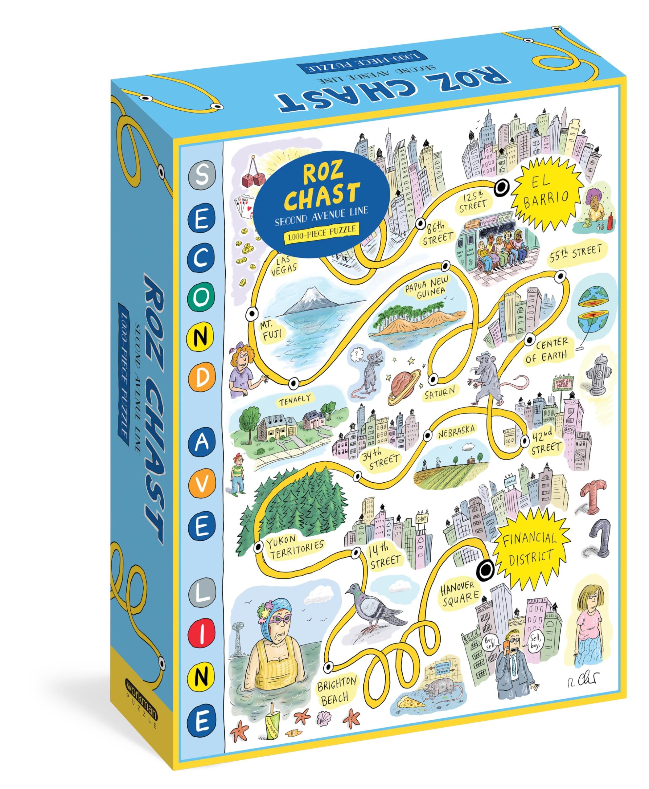 Roz Chast Second Avenue Line 1000 Pc Puz