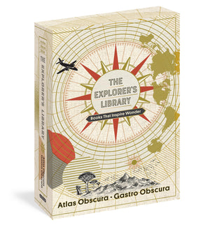 The Explorer'S Library: Books That Inspire Wonder (Atlas Obscura And Gastro Obscura 2Book Set)