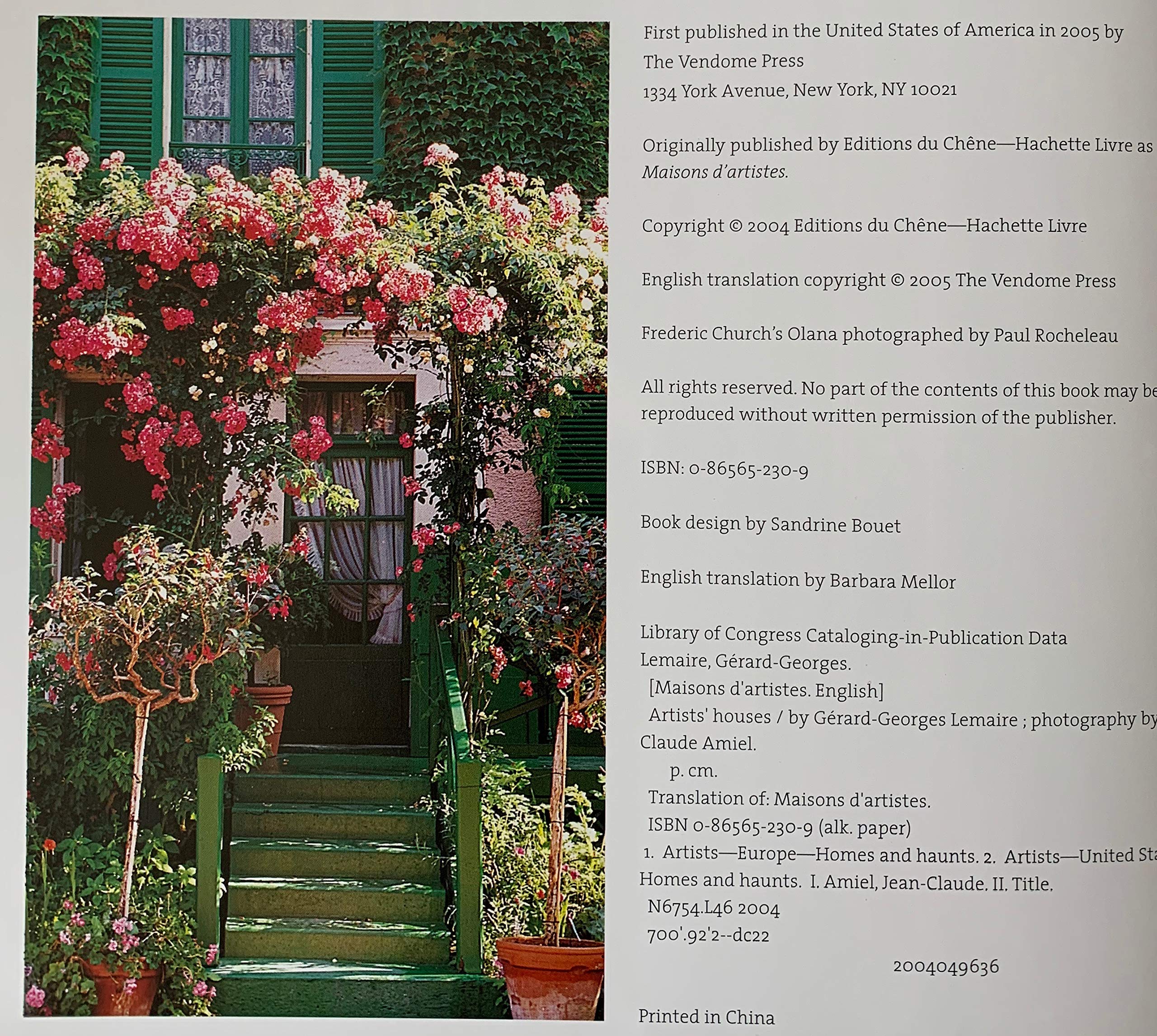 Artists' Houses,New