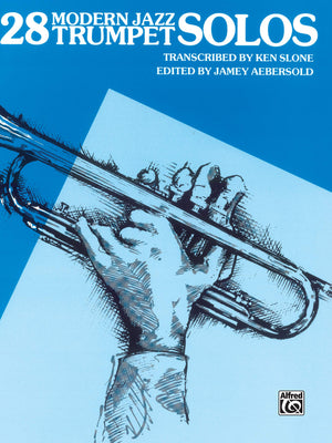 28 Modern Jazz Trumpet Solos, Bk 1,Used