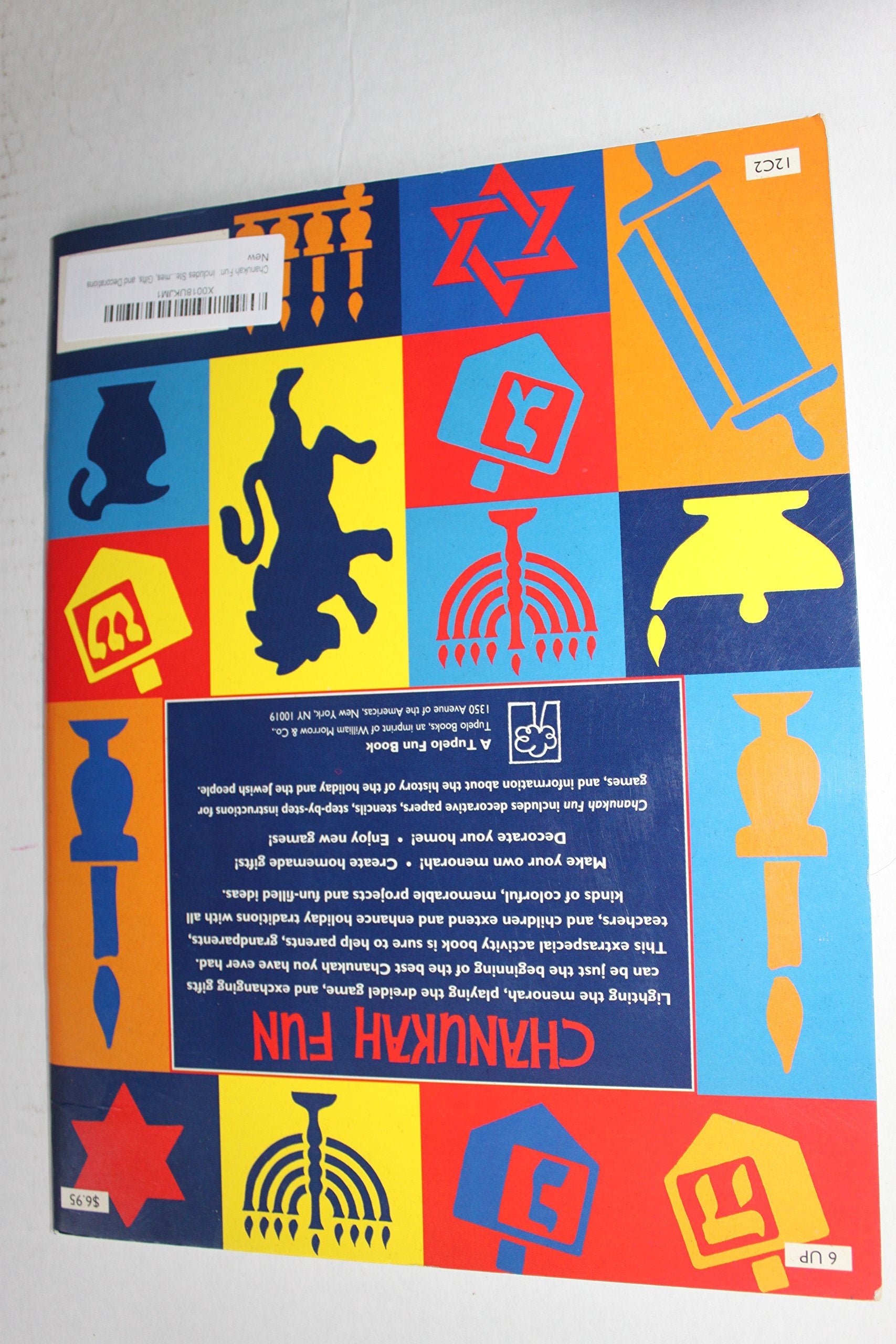 Chanukah Fun: Includes Stencils, Special Papers, and All Kinds of Super Ideas for Holiday Games, Gifts, and Decorations,Used