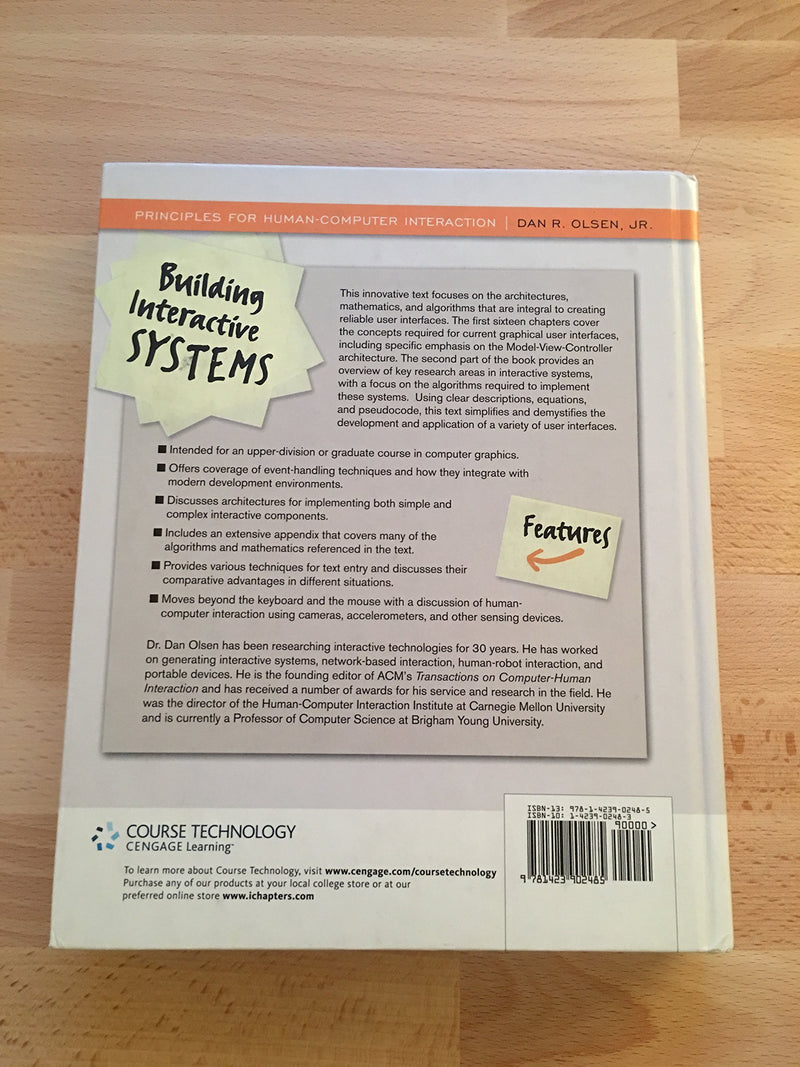 Building Interactive Systems: Principles for HumanComputer Interaction (Advanced Topics),Used
