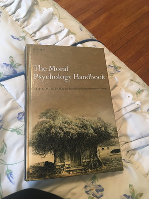 The Moral Psychology Handbook,Used