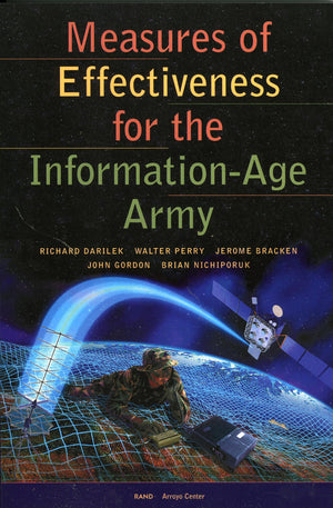 Measures Of Effectiveness For The Informationage Army,Used