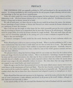 The Universal One,New