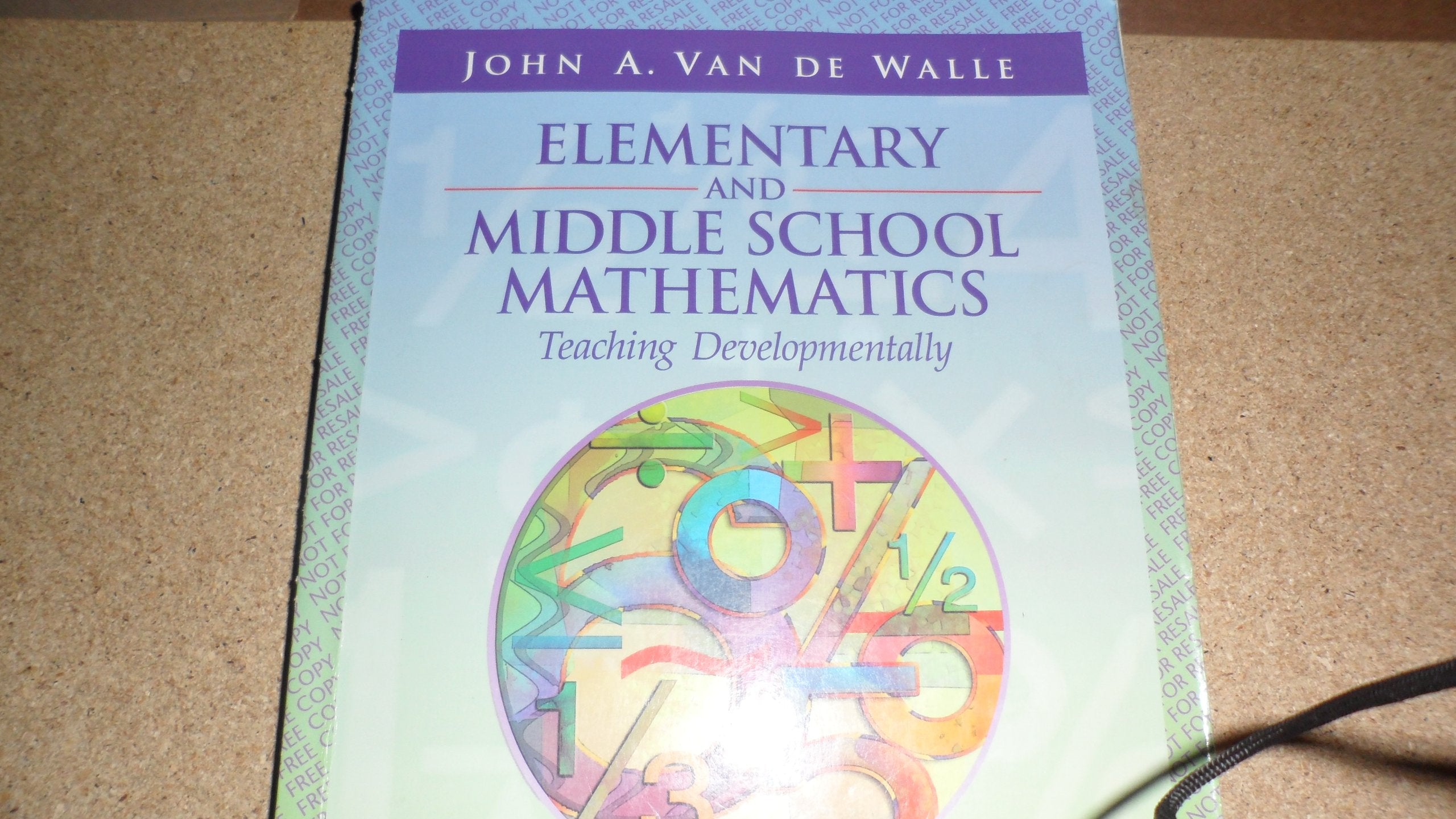 Elementary and Middle School Mathematics Teaching Developmentally,Used