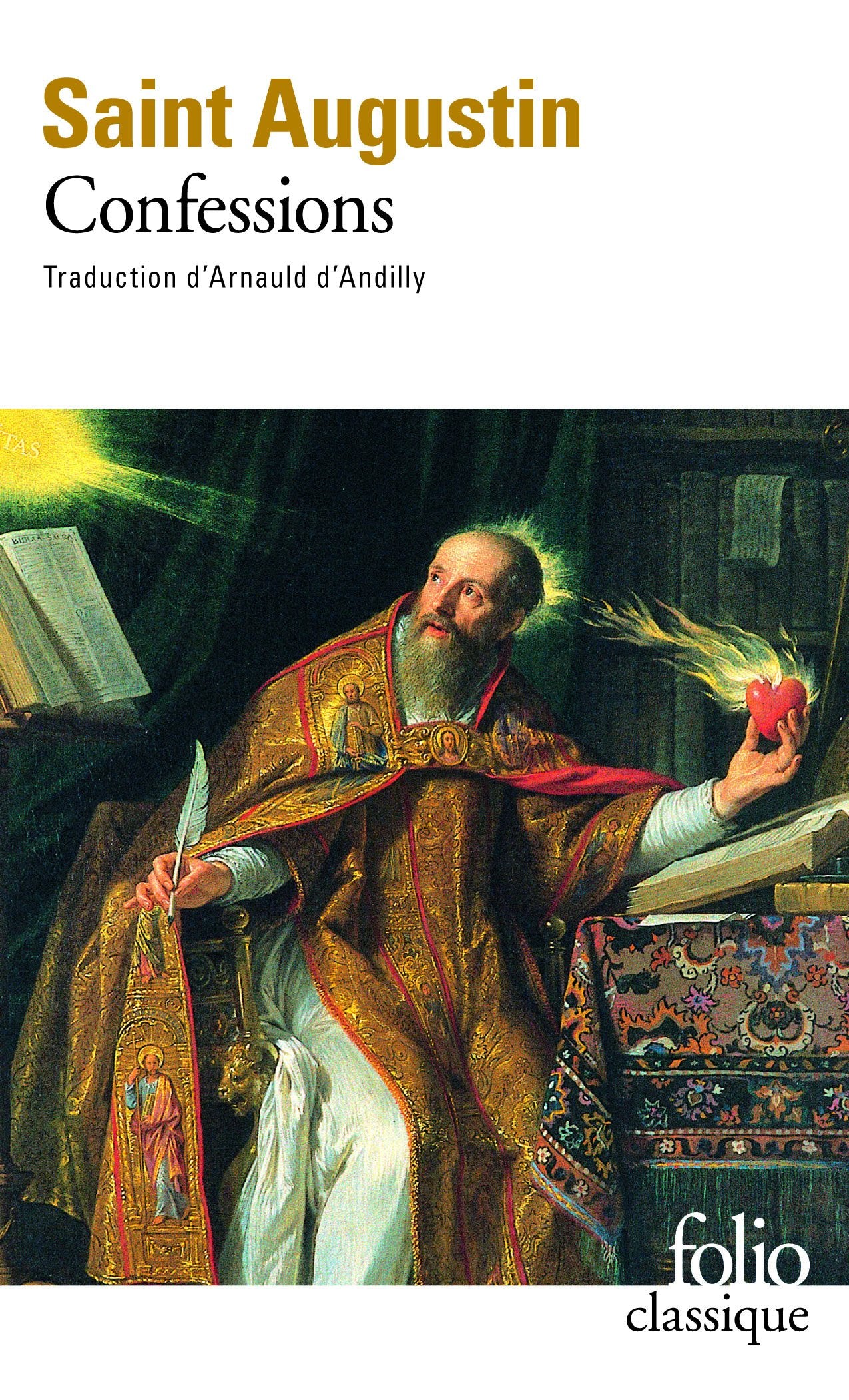 Confessions Saint August (Folio (Gallimard)) (French Edition),Used