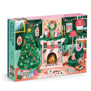 Cozy By The Fireplace 1000Pc Puzzle
