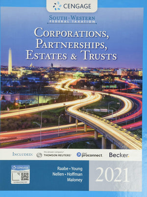 SouthWestern Federal Taxation 2021: Corporations, Partnerships, Estates and Trusts (Intuit ProConnect Tax Online & RIA Checkpoi,Used