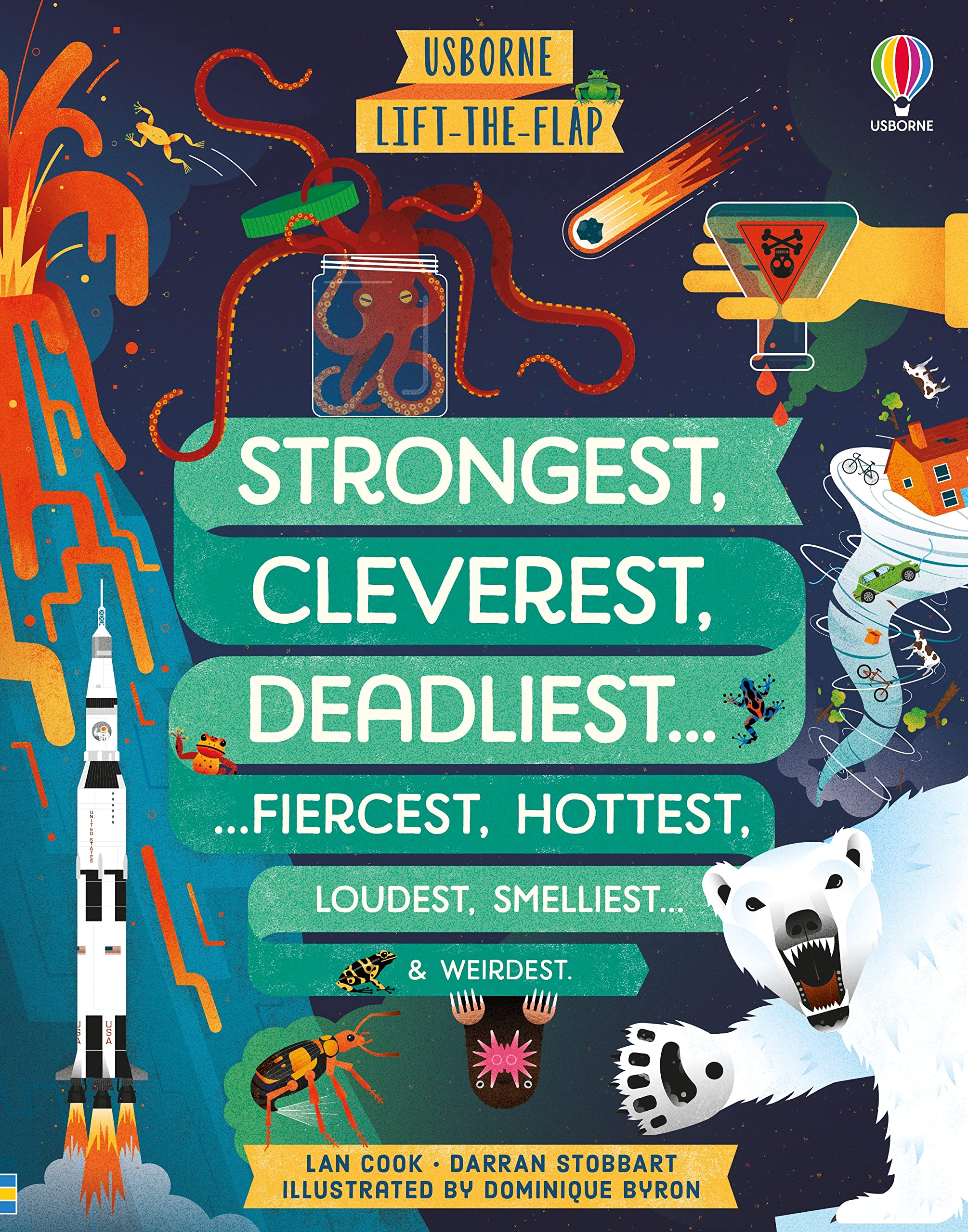 Lifttheflap Strongest, Cleverest, Deadliest (See Inside),New