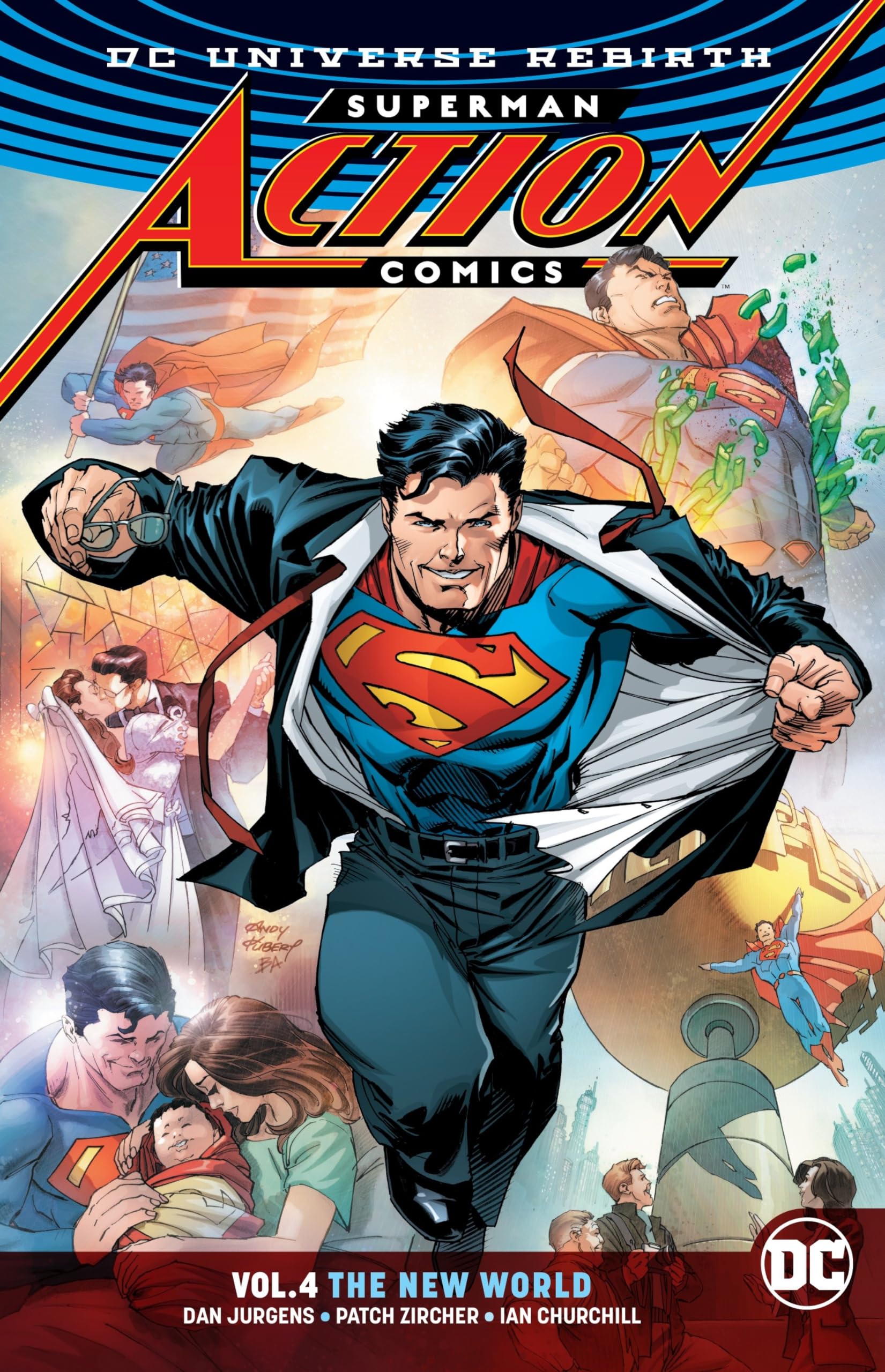 Superman Action Comics 4: The New World