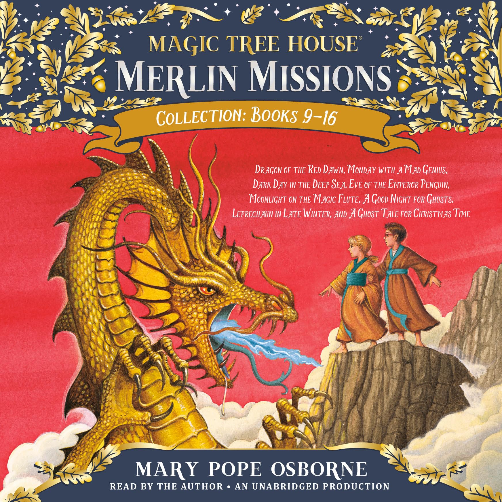Merlin Missions Collection: Books 916: Dragon of the Red Dawn; Monday with a Mad Genius; Dark Day in the Deep Sea; Eve of the E,Used