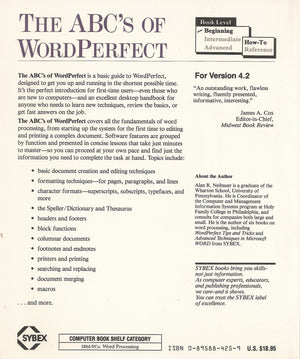 The 's of Wordperfect,Used