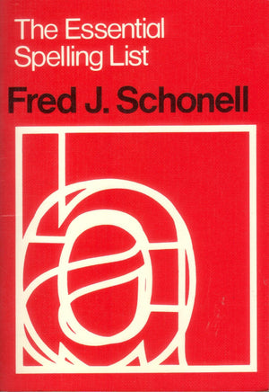 The Essential Spelling List,Used