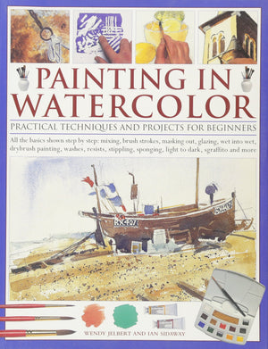 Painting In Watercolor: Practical Techniques And Projects For Beginners,Used