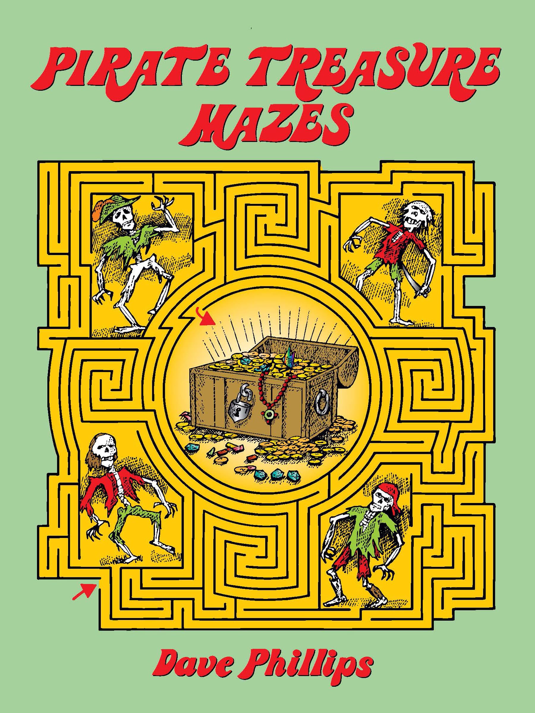 Pirate Treasure Mazes (Dover Kids Activity Books),New