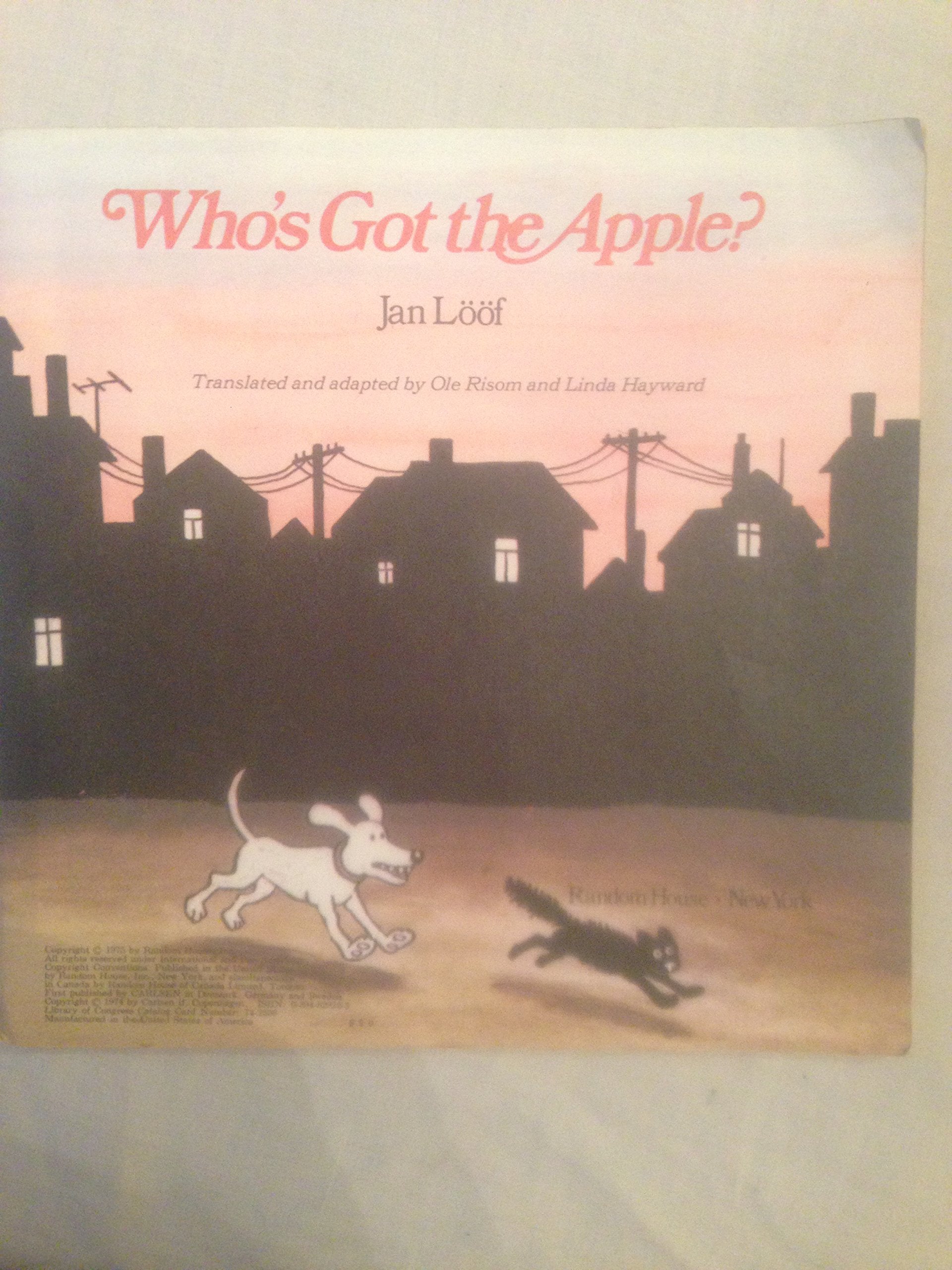 Who'S Got The Apple (Random House Pictureback) (English And Danish Edition)