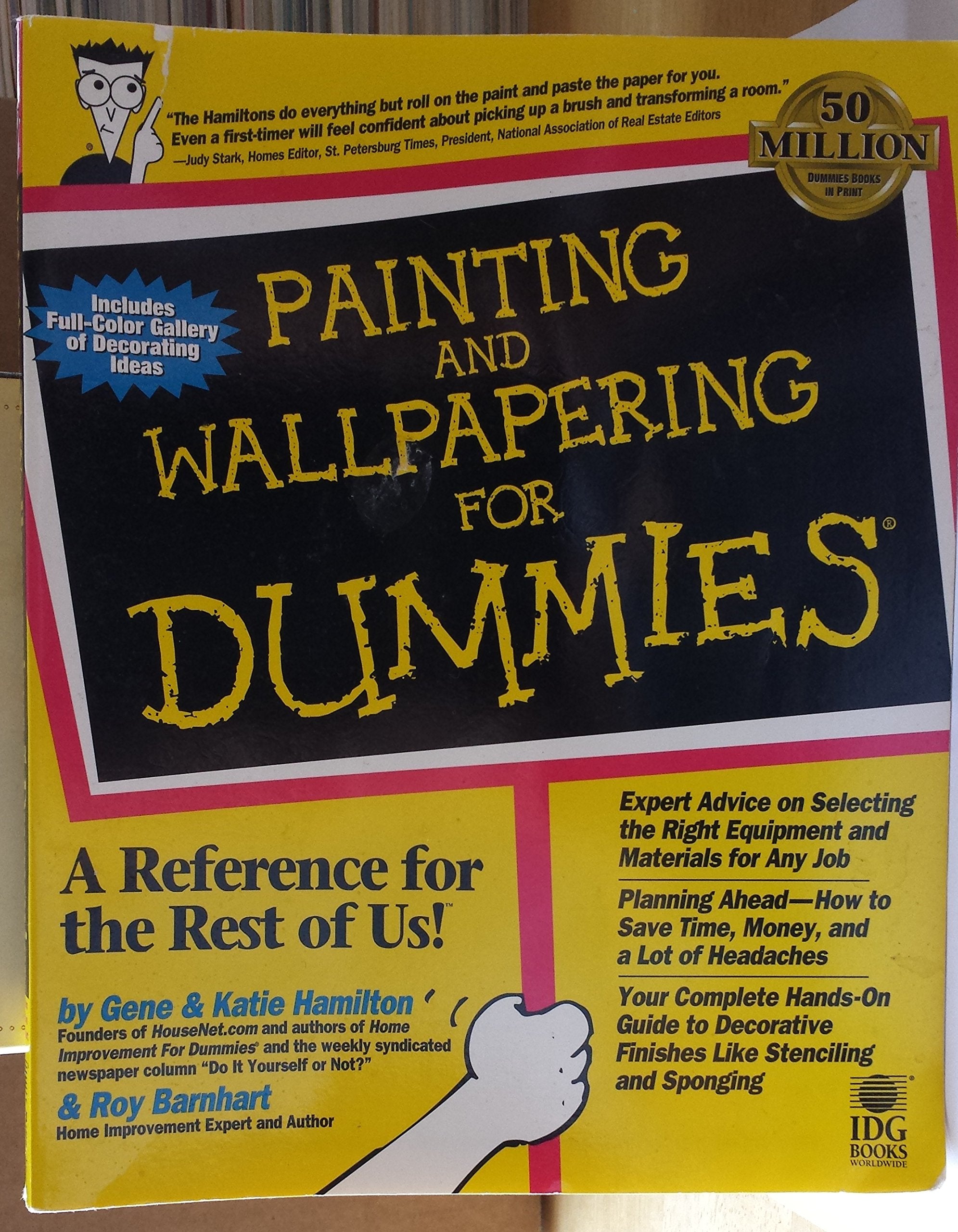Painting and Wallpapering for Dummies,Used