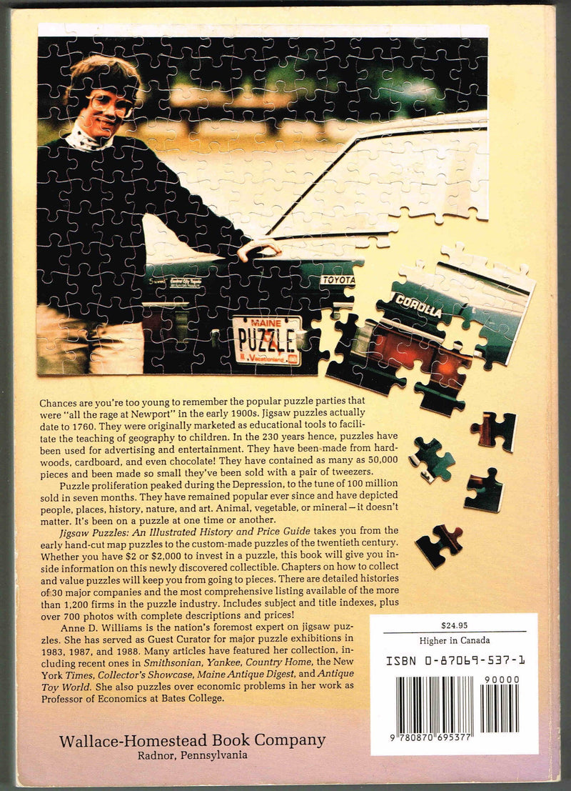 Jigsaw Puzzles: An Illustrated History And Price Guide,Used