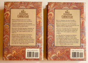 Bible Exposition Commentary Set (Volumes 1 & 2),New