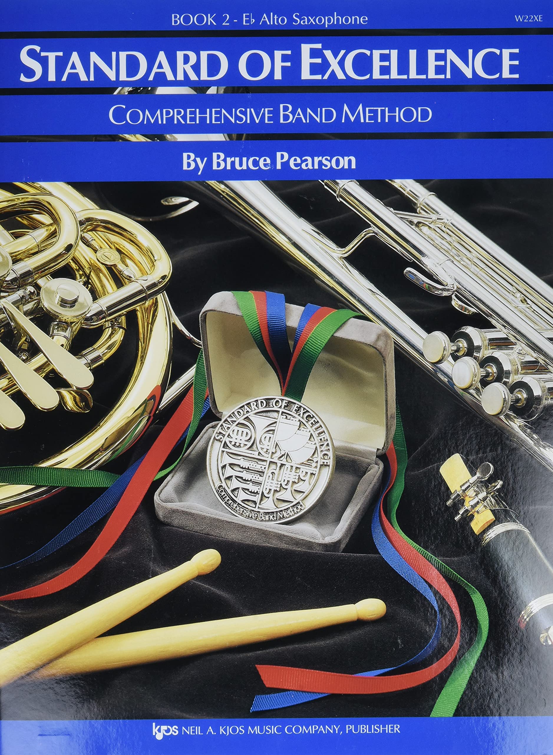 W22XE  Standard of Excellence Book 2  Alto Saxophone,Used