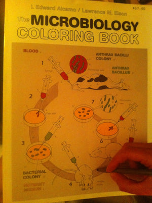 The Microbiology Coloring Book,Used