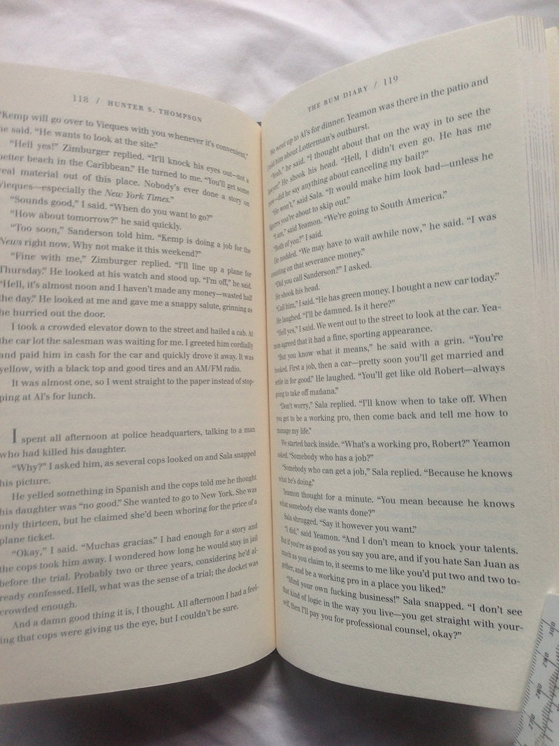 The Rum Diary: The Long Lost Novel,Used