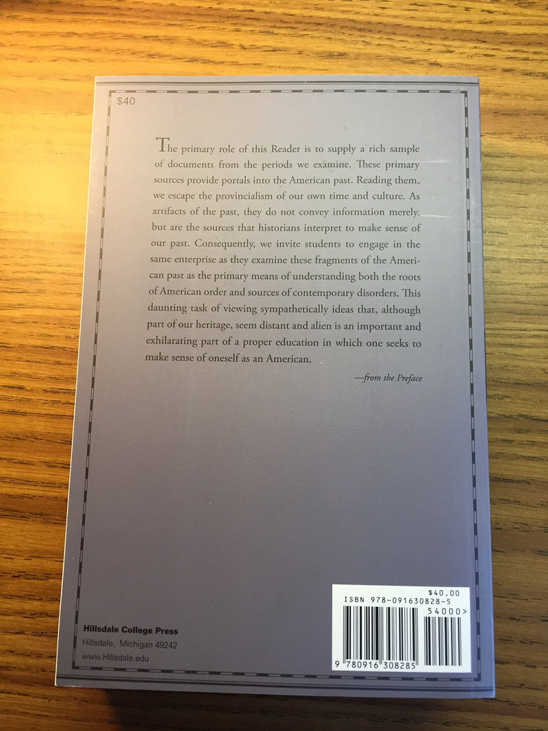 American Heritage: A Reader,New