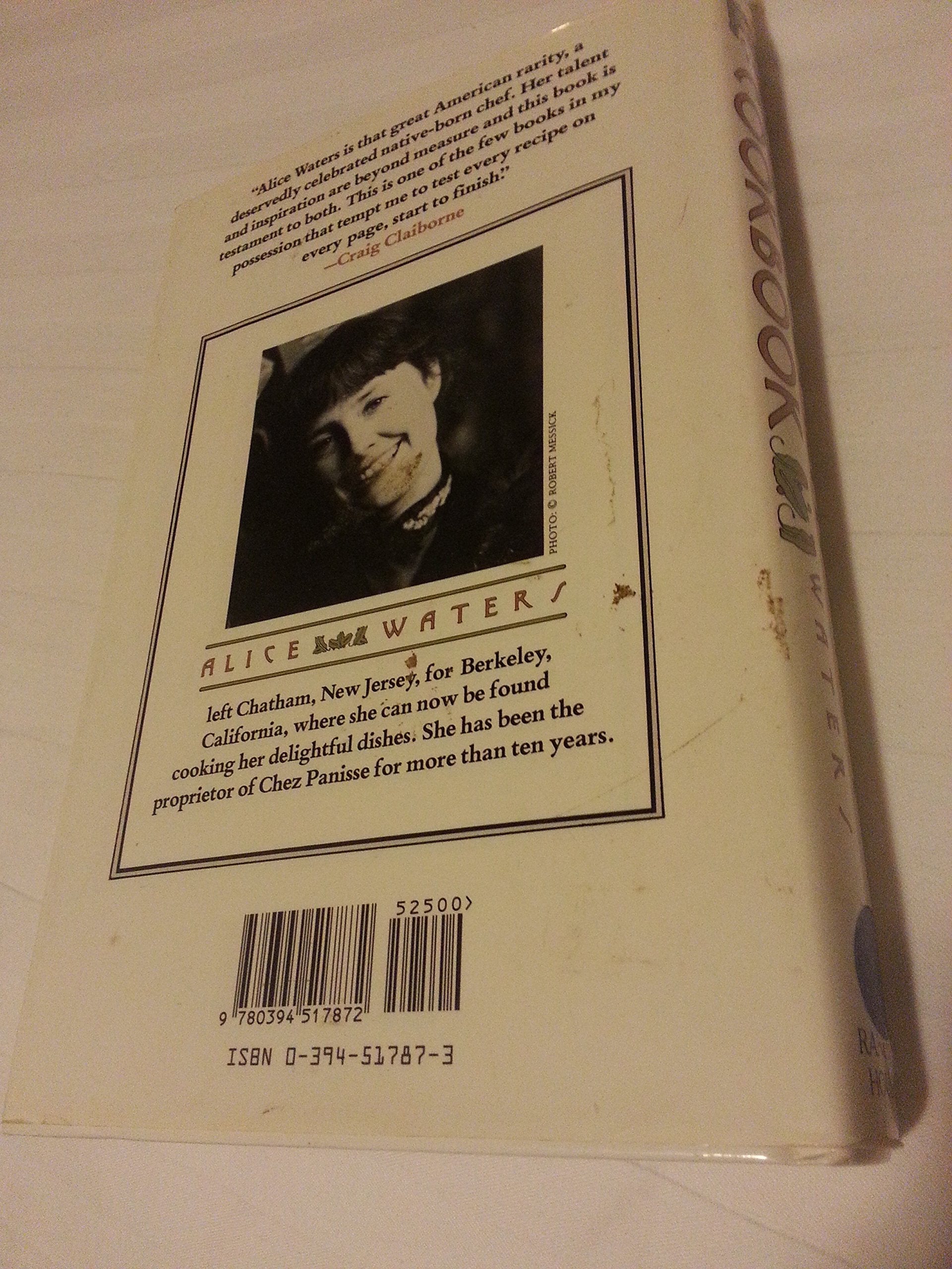 Chez Panisse Menu Cookbook,Used