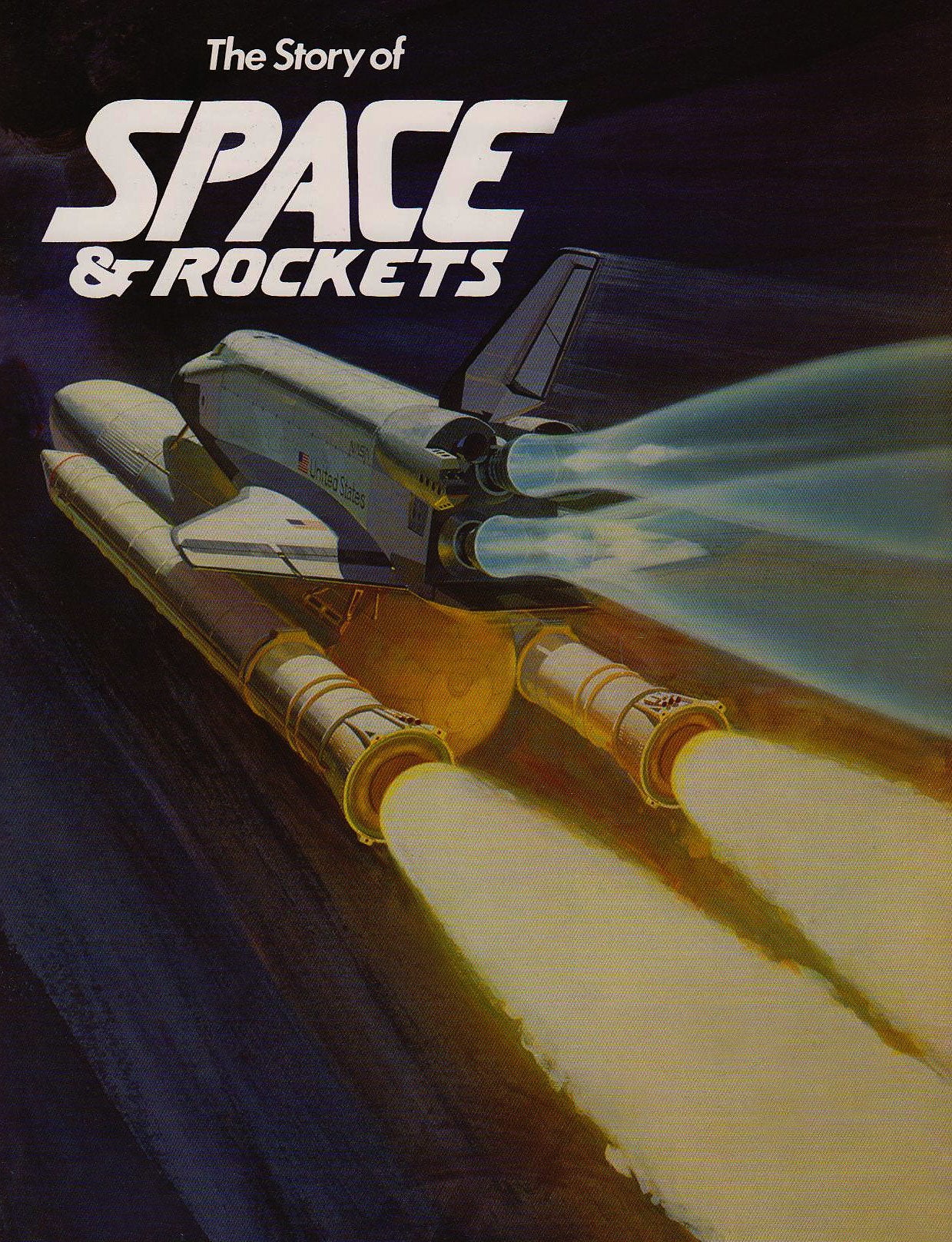 Space and Rockets Coloring Book,Used
