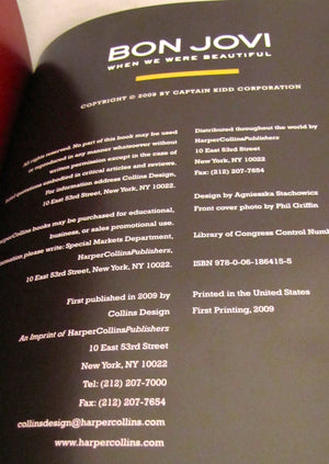 Bon Jovi: When We Were Beautiful,New