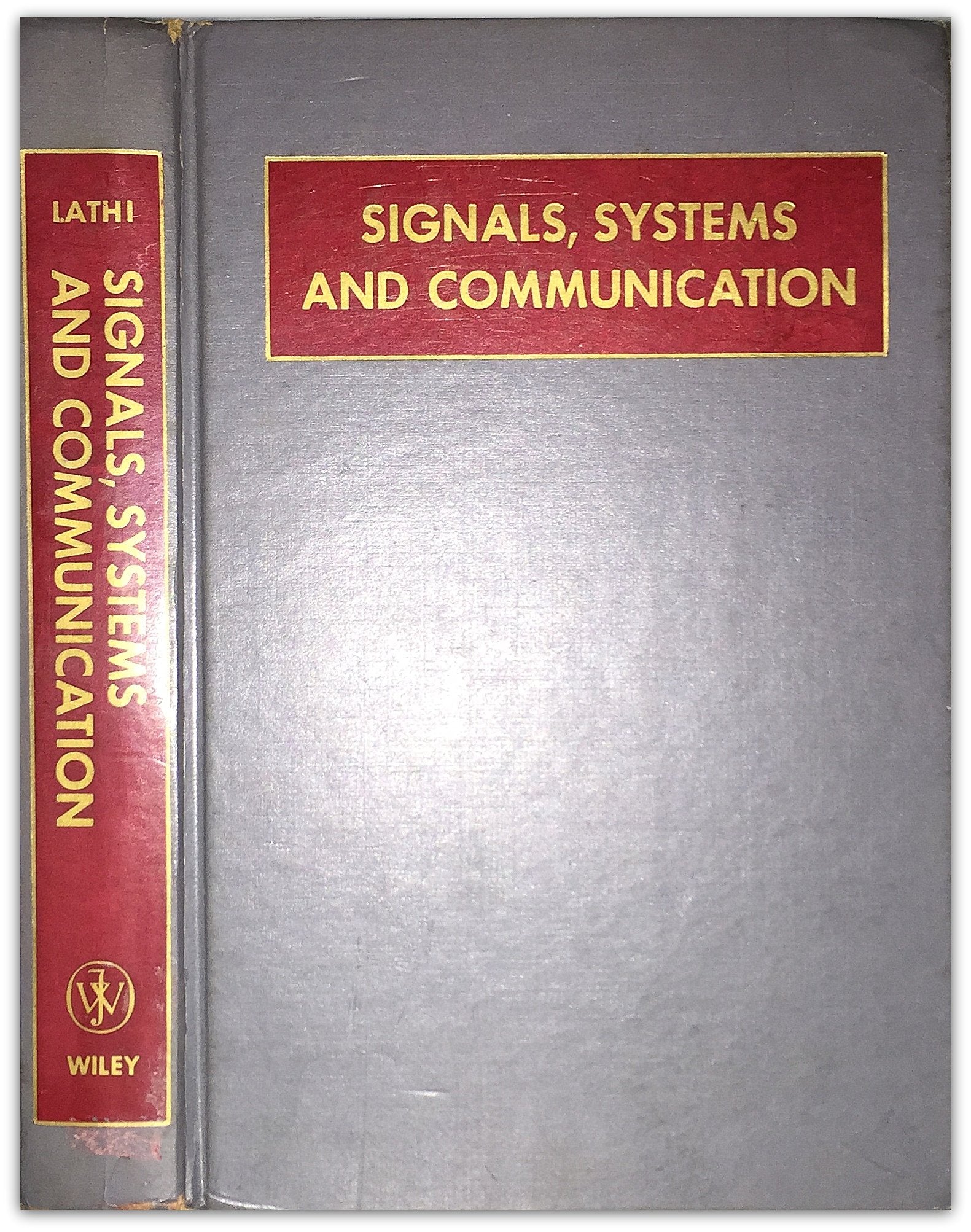Signals, Systems and Communication,Used
