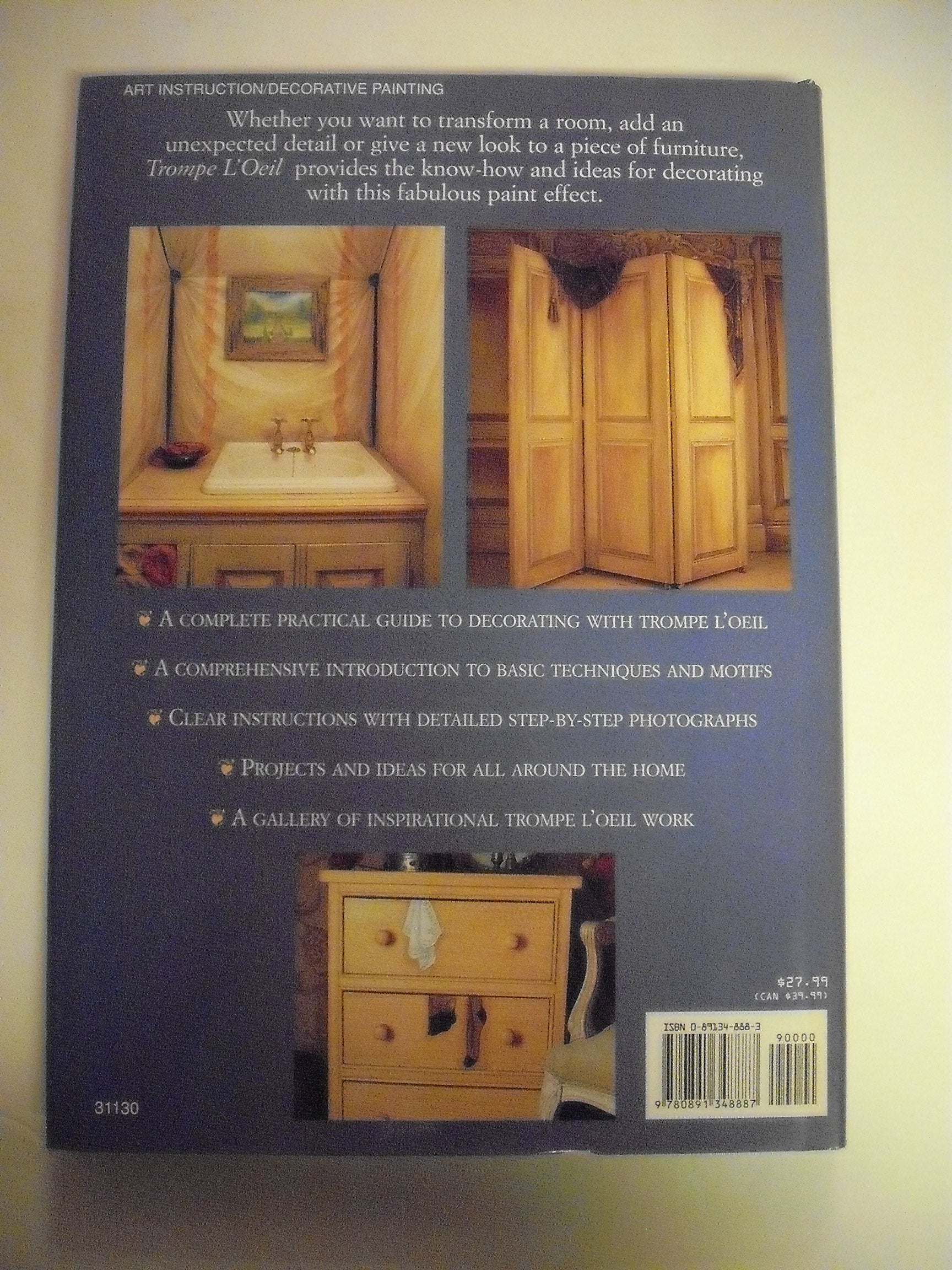 Trompe L'Oeil: Creating Decorative Illusions With Paint,Used