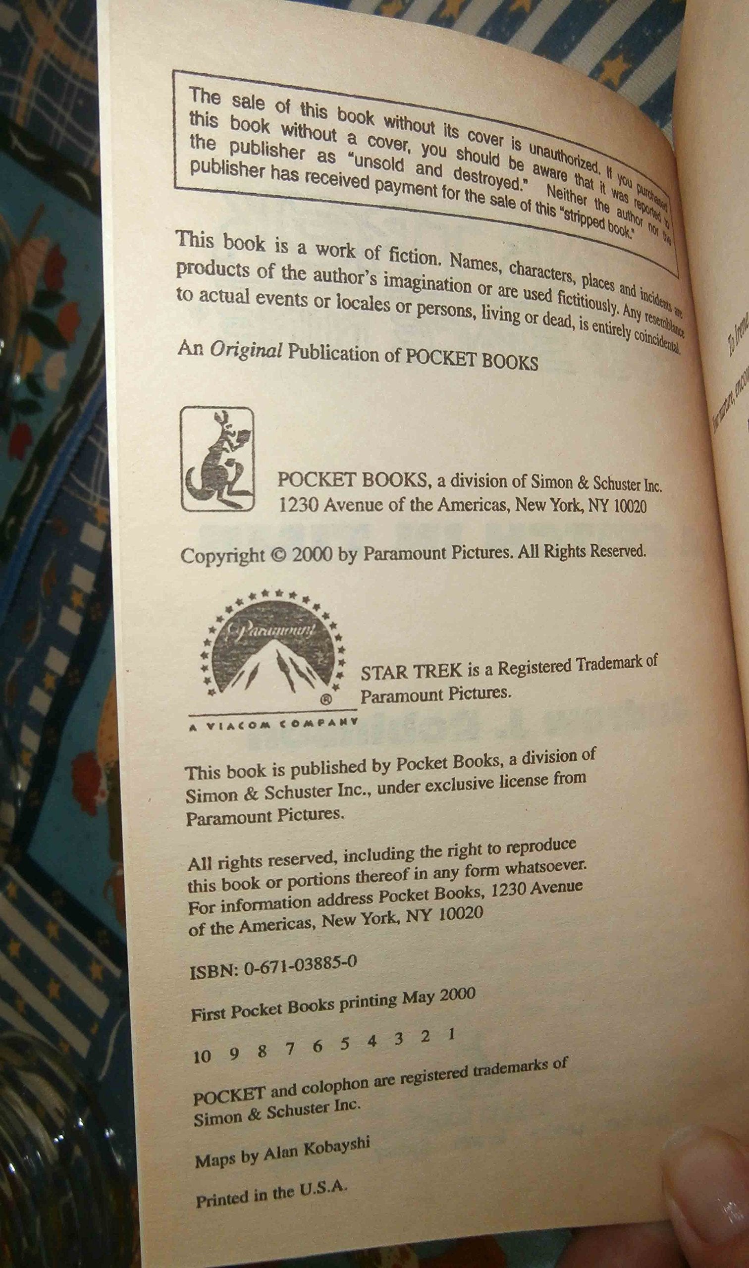 A Stitch In Time (Star Trek: Deep Space Nine #27),New