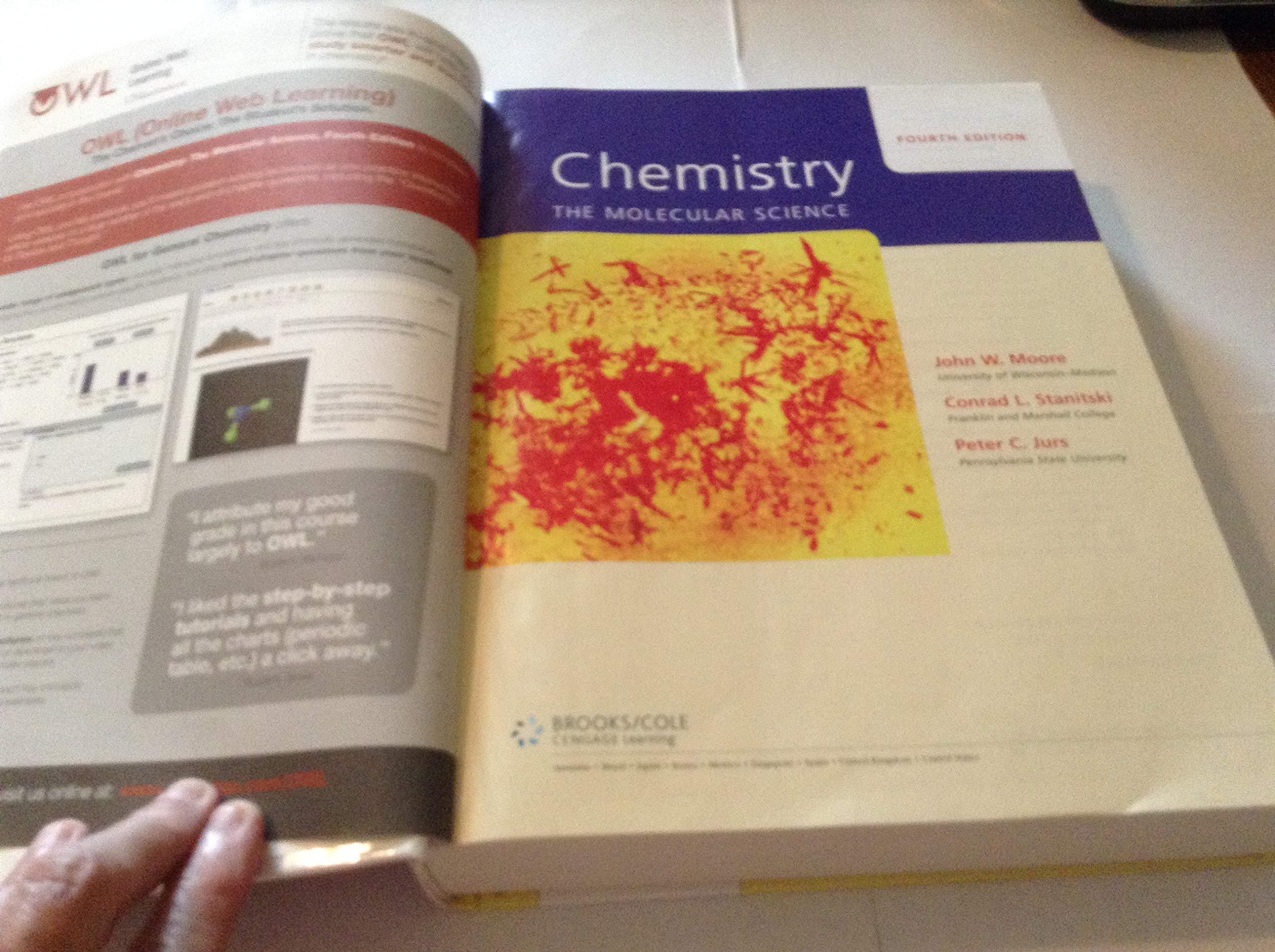 Chemistry: The Molecular Science,New