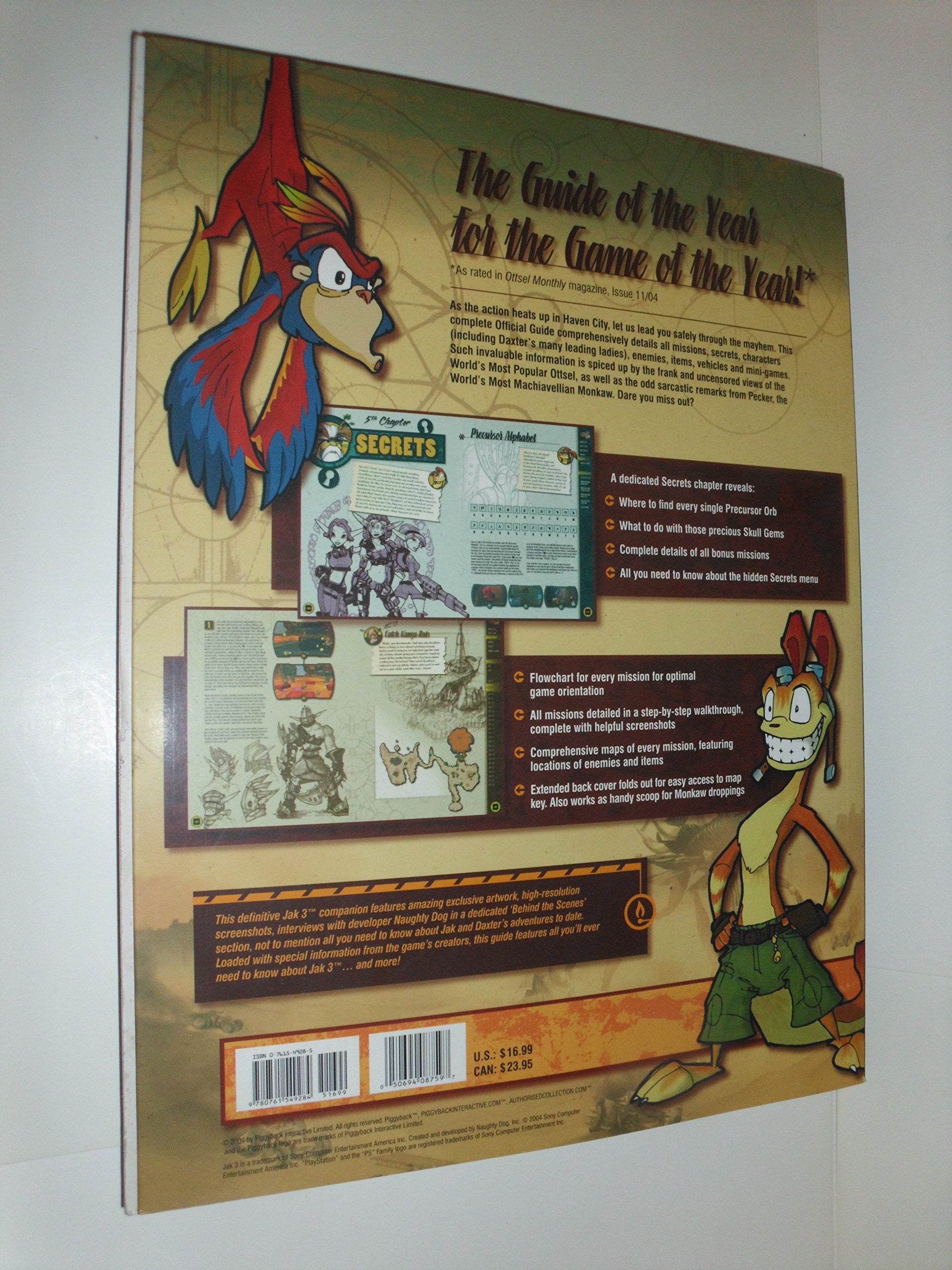 Jak 3 : Piggyback's The Official Guide,New