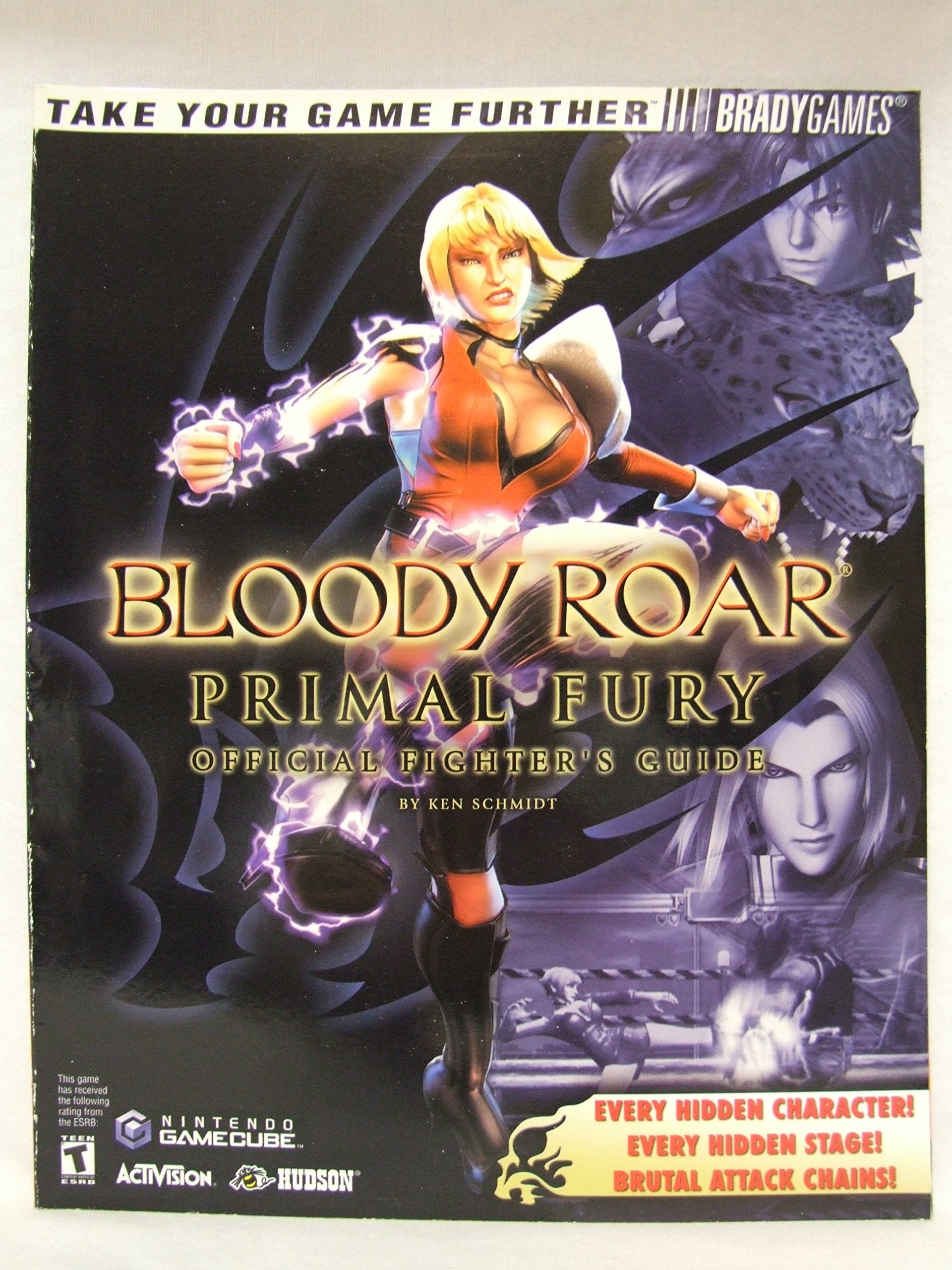 Bloody Roar: Primal Fury Official Fighter's Guide (Brady Games),New