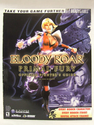 Bloody Roar: Primal Fury Official Fighter's Guide (Brady Games),New