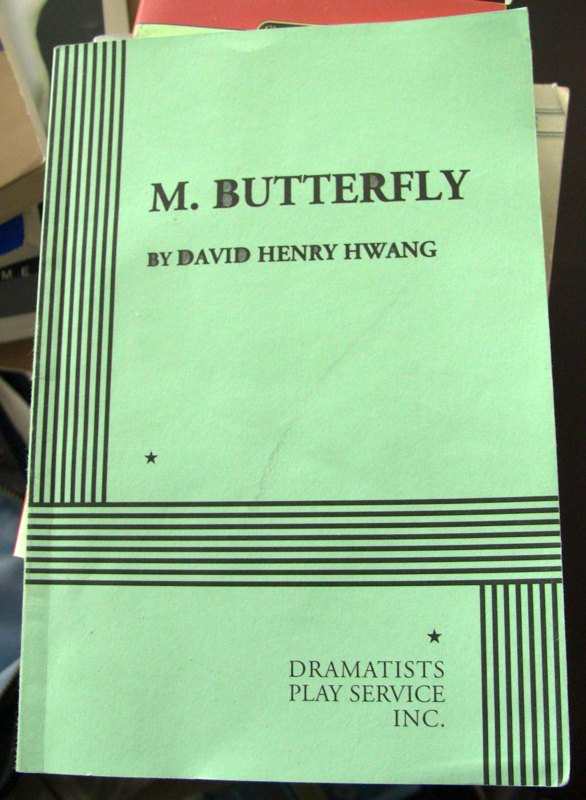 M. Butterfly. (Acting Edition for Theater Productions),New
