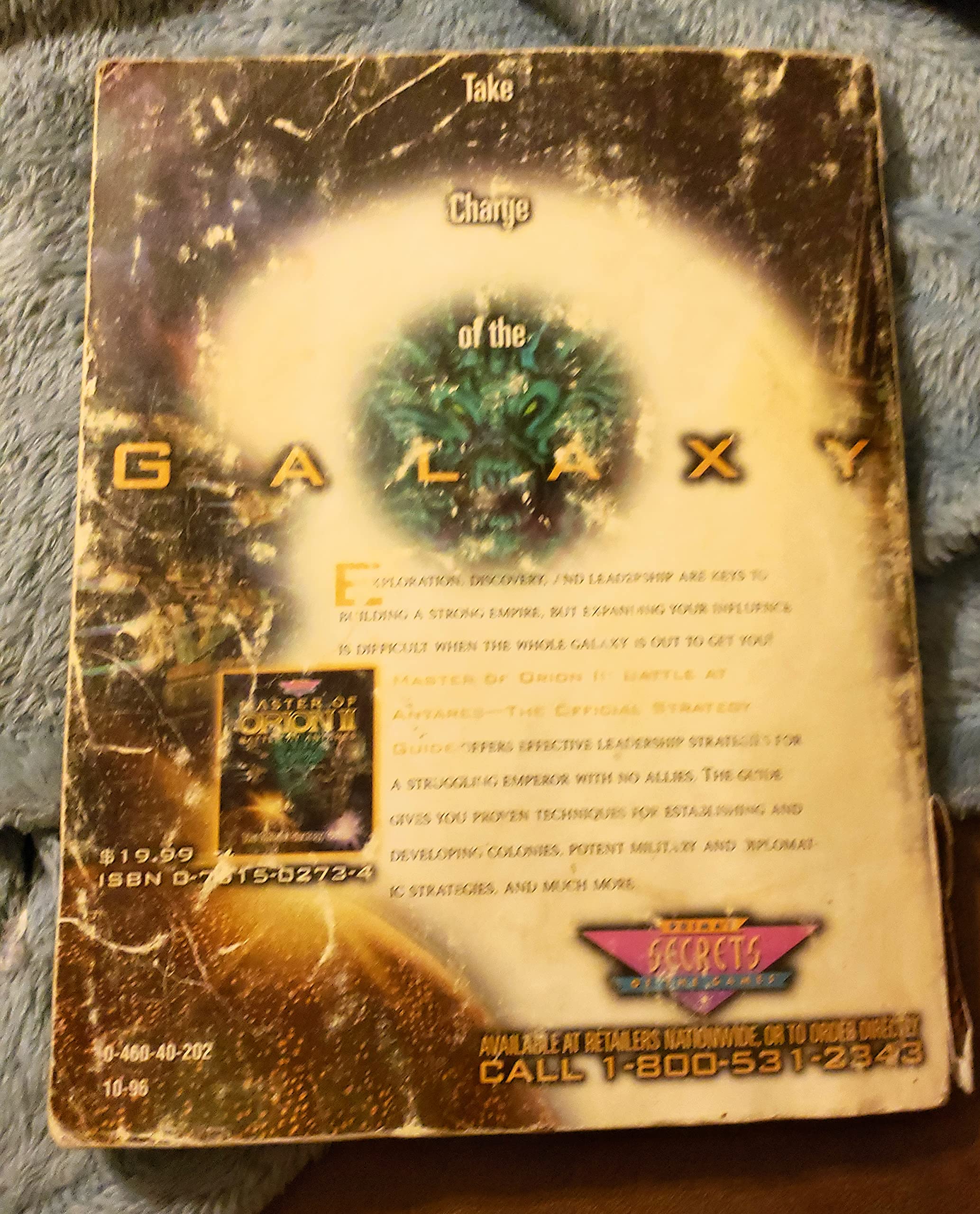 Master of Orion II: Battle at Antares: The Official Strategy Guide (Secrets of the Games Series),New