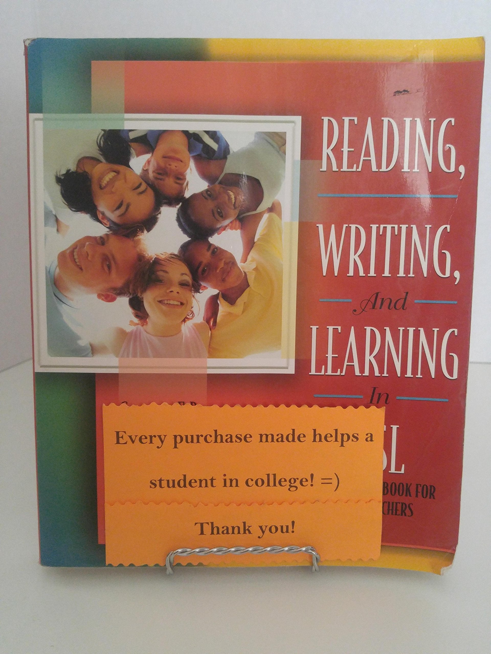 Reading, Writing And Learning In Esl: A Resource Book For K12 Teachers Mylabschool,Used