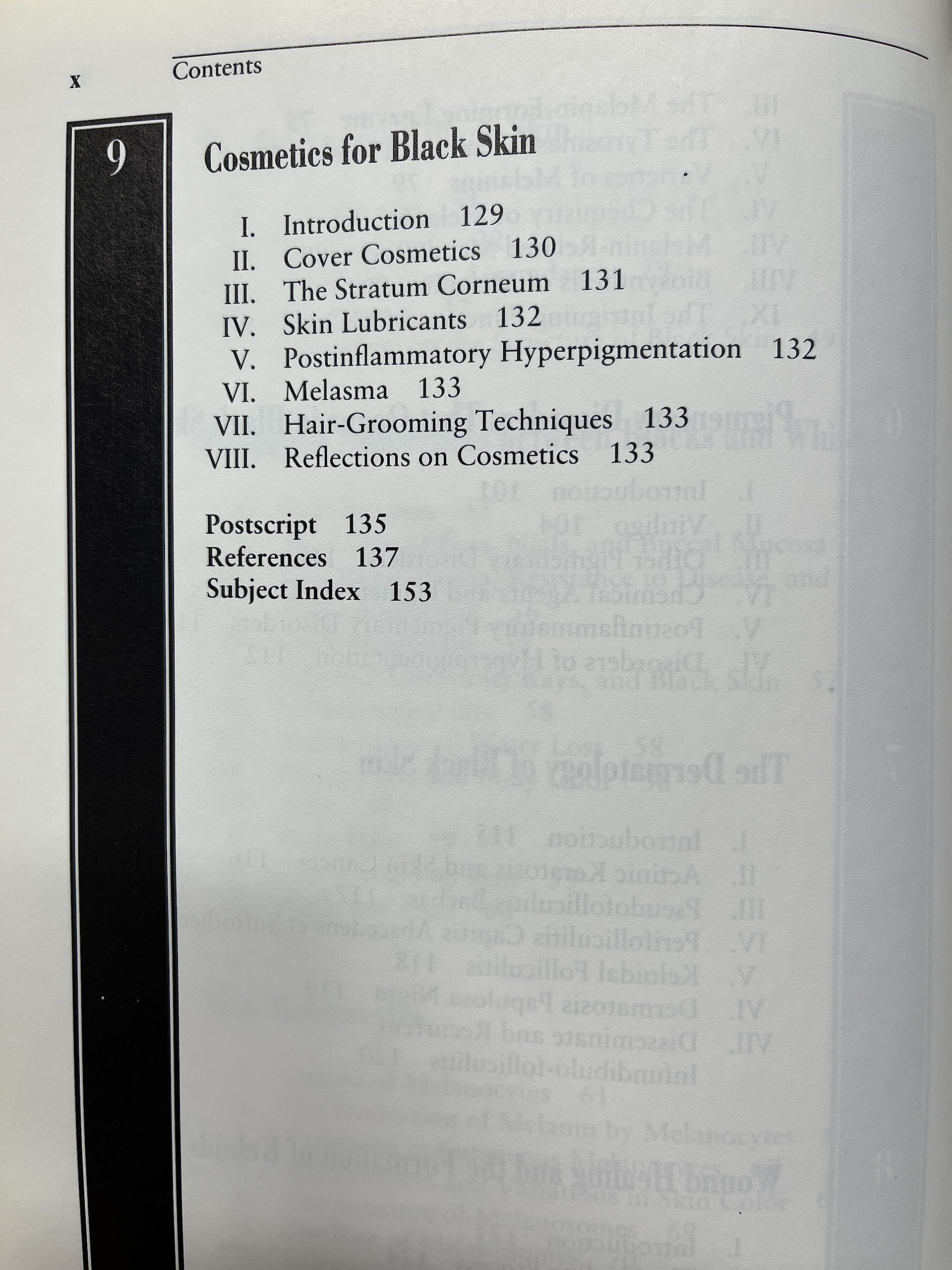 Black Skin: Structure And Function,New