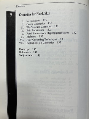 Black Skin: Structure And Function,New