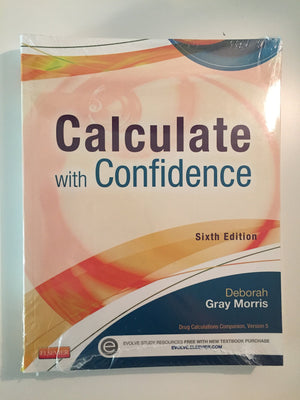 Calculate with Confidence (Morris, Calculate with Confidence),Used