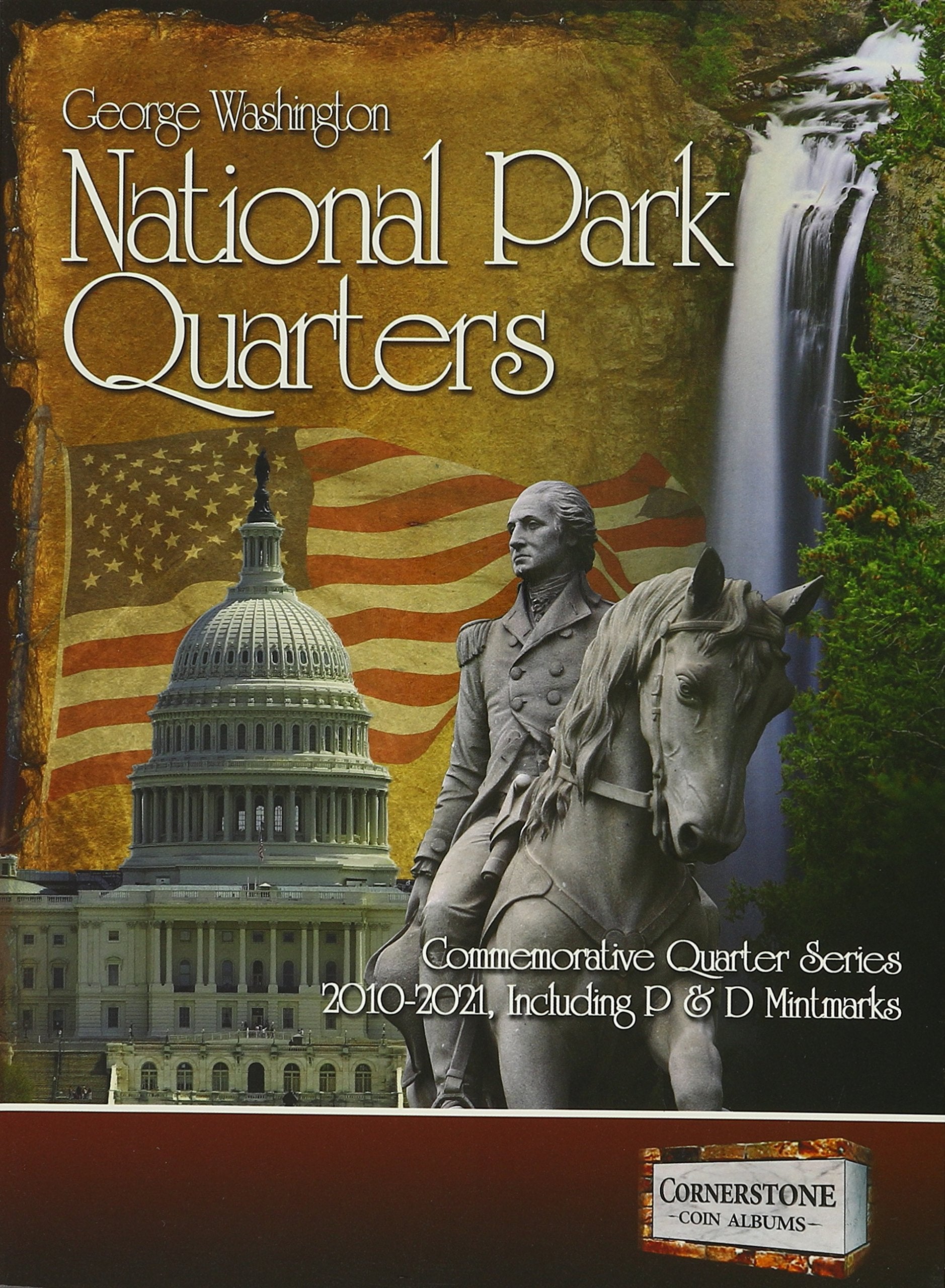National Park Quarters Album 20102021 P&D,New