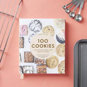 Chronicle Books 100 Cookies Baking Book - 100 Recipes for Classic Cookies, Brownies, and Novel Treats, Model 9781452180731