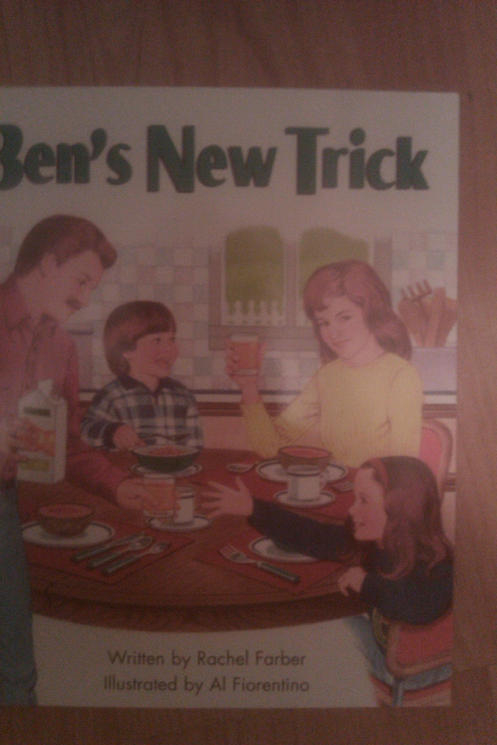 Ready Readers, Stage 3, Book 10, Ben's New Trick, Single Copy,Used